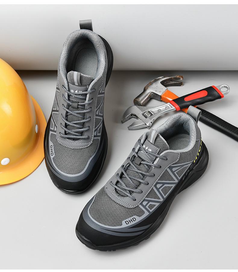 Herren Isolierte Elektriker Arbeitssicherheitsschuhe - Anti-Quetsch- & Durchtrittsichere Kunststoffkappe