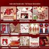 Wedding Decoration Set for Groom's Room & Bride's Bedroom