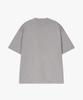 CUTZ Stone Washed Lettering Patch Short Sleeve Knit