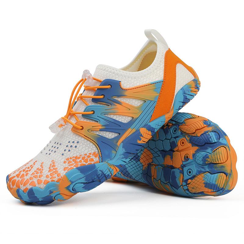 Couple shoes wading beach shoes men's non-slip diving socks women's snorkeling swimming rafting shoes yoga soft shoes