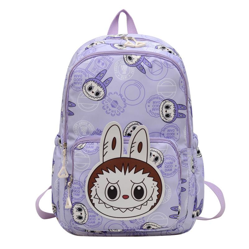 2025 new backpack children's schoolbag primary school students large capacity nylon backpack junior high school students female cute cartoon