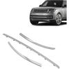 SecosAutoparts 3 szt. Listwa ozdobna zderzaka przedniego Kompatybilna z Land Range Rover L405 2018 2019 2020 2021 2022