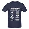 Things I Do In My Spare Time Deers Breathable Tshirt Casual And Relaxed Trendy And Personalized Tees