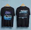 BOB SEGER 1980 Tour Vintage 2 Side Black All Size T SHIRT