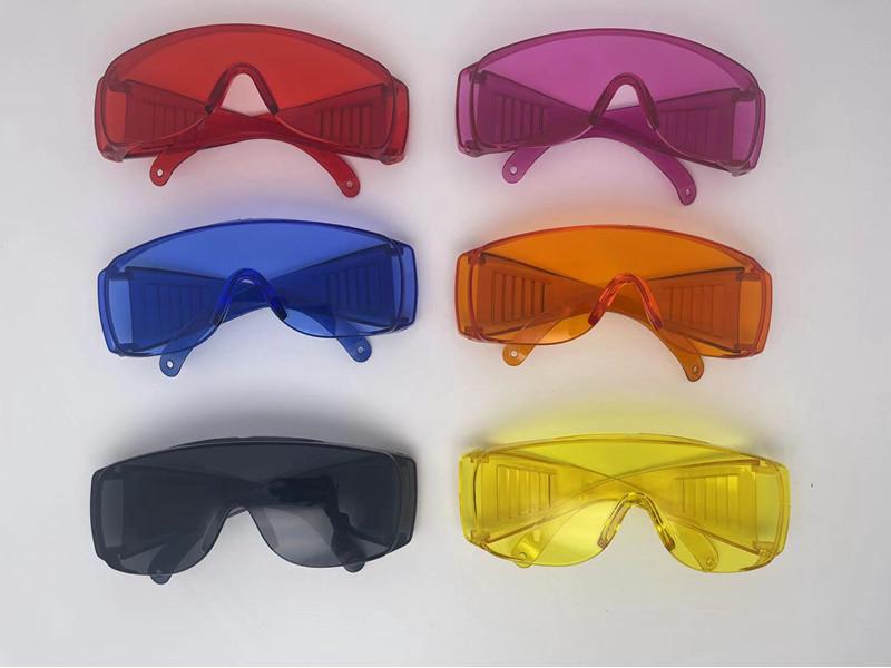 Transparent Anti-fog UV Blue Light Blocking Glasses for Water Festivals and Laboratory Protection