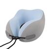 Travel Neck Pillow Support Cushion With Memory Foam Suitable For Traveler and Drivers Enhanced Comfort In Cars Airplanes