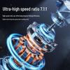Water Drop Reel Metal Master: Long-Distance Fishing with Anti-Explosion Line-Arming Alarm