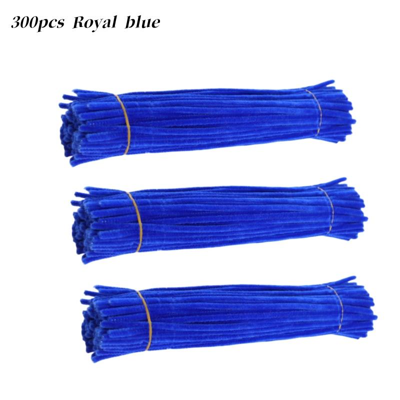 

Craft Pipe Cleaners Proffessional 300 Pcs 21 Colors, Pipe Cleaners Craft Supplies and Chenille Stems or Pipecleaners, королівський синій колір