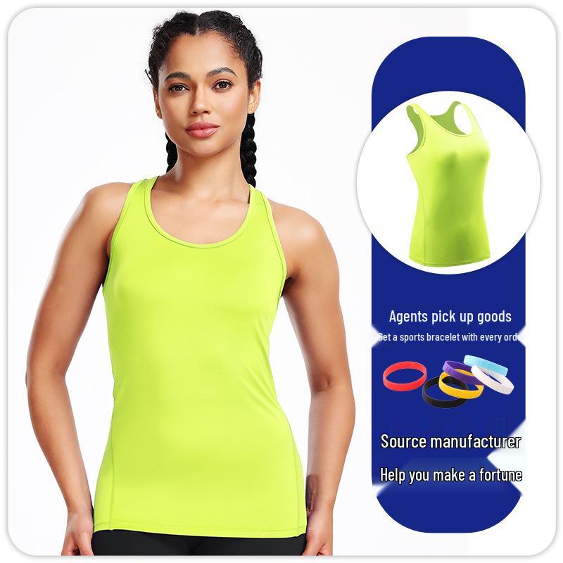 Women's Yoga Camisole - Sleeveless, Form-Fitting Sports Vest for Running and Layering
