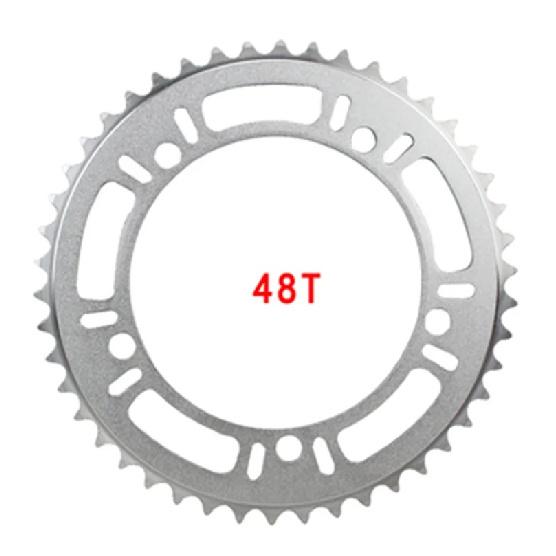 Single Speed Bike Chain Ring, Fixed Gear, Road Track, Folding Bicycle, 130 BCD Fixie, 39 T, 44 T, 46T, 48T, 53T,