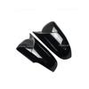 Car  Rearview Side Mirror Cover Fit For Renault Koleos Y 2012 2013 2014 2015 2016   Wing Cap Rear View Case Trim Carbon Fiber