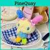 Long Plush Bunny Heart Crown Ballet Butterfly Tie Pendant For Girls Kids Collection
