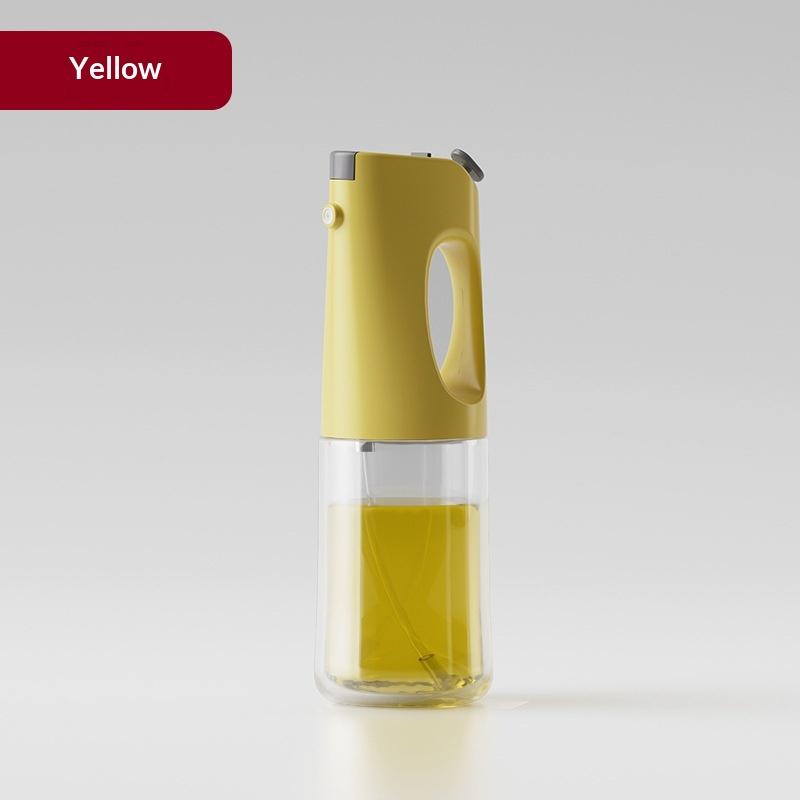2-1 400ML Glass Oil Sprayer Dispenser Anti Leak Fine Mist Kitchen Edible Oil Spray Bottle For Kitchen Cooking Air Fryer Baking