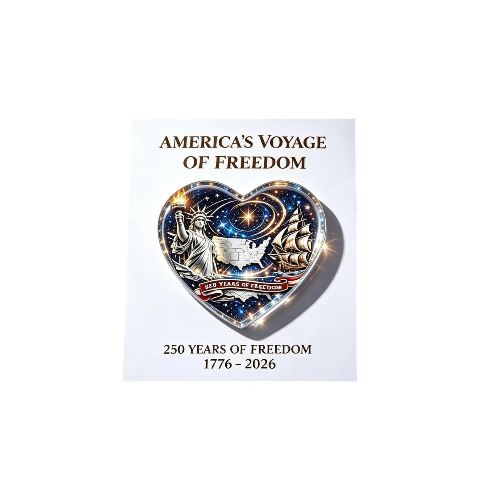

0th Anniversary Of The Journey To Heart Souvenir - Acrylic, Suitable For Independence Day And Traditional Events. One Size