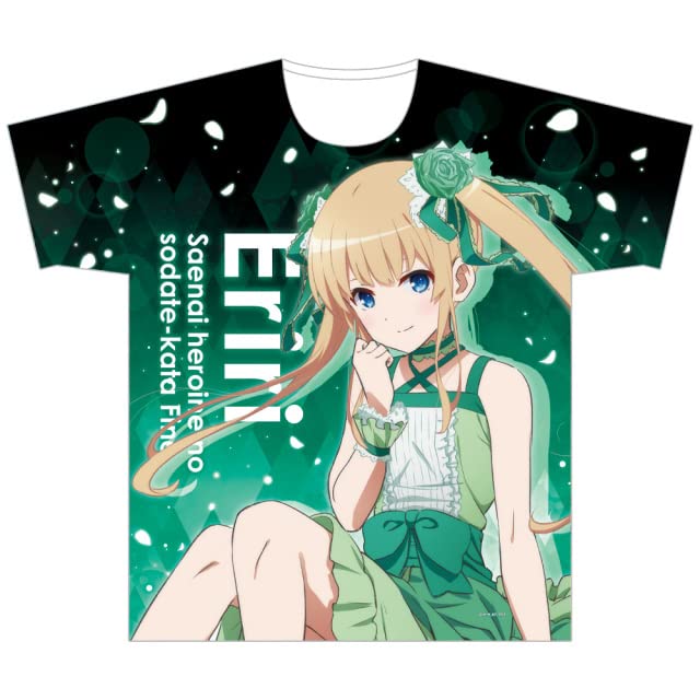 

[azumaker] Saekano: How to Raise a Boring Girlfriend Fine Full Graphic T-Shirt [Sawamura, Spencer, Eriri] Size M
