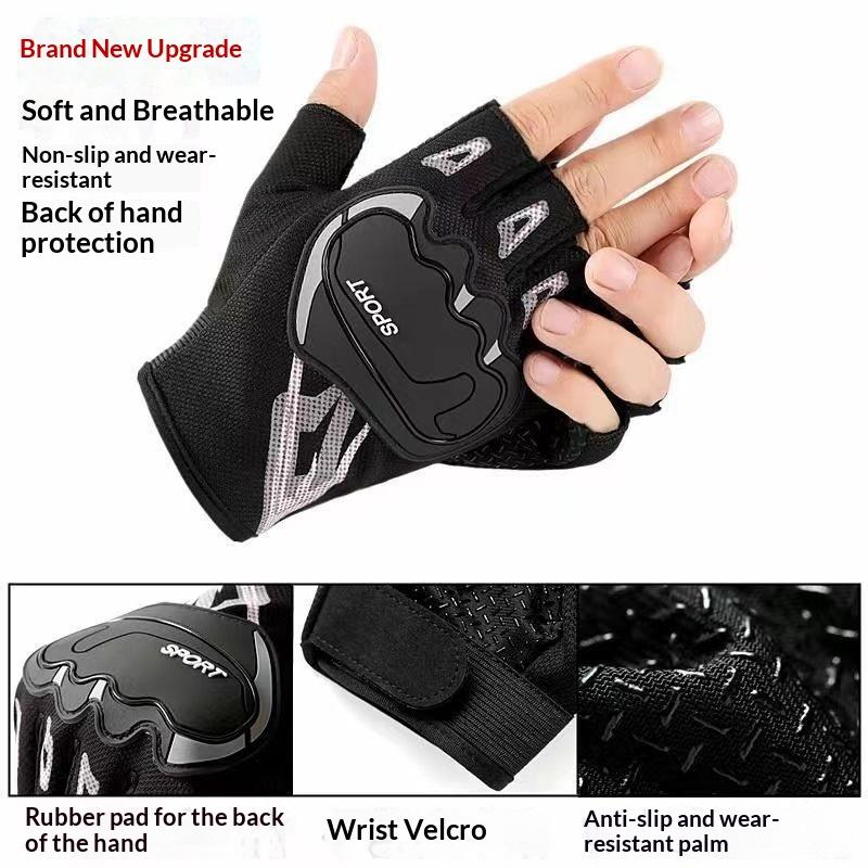 1Pair Motorcycle Gloves Summer Mesh Breathable Moto Gloves Men Women Touch Screen Motocross Gloves