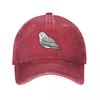 Snowy Owl Baseball Cap Custom Caps Cute Golf Unisex Womens