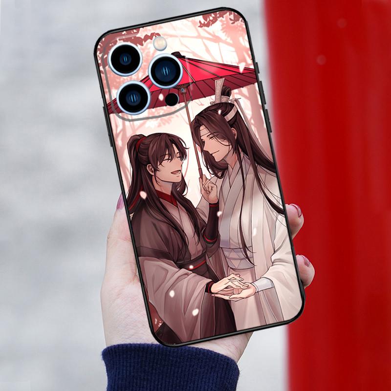 Mo Dao Zu Shi Anime Phone Case For iPhone 16 Pro 15 Pro 12 13 Mini 11 14 Pro Max XR 16 15 Plus 16e Cover Coque
