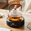 YIHUTEA Electric Ceramic Tea Stove and Glass Kettle Set