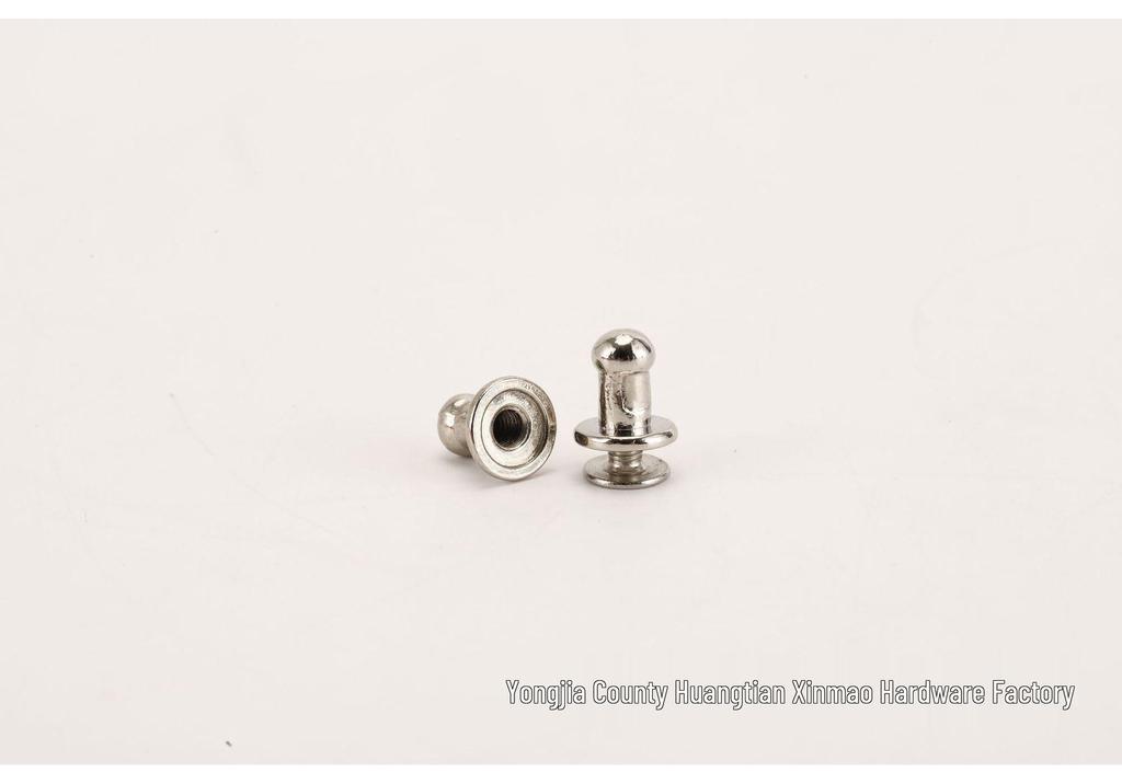 Monk's Head Silver Metal Pacifier Stud Luggage Accessory with Ring Buckle and Leather Multi-Spec Ornaments