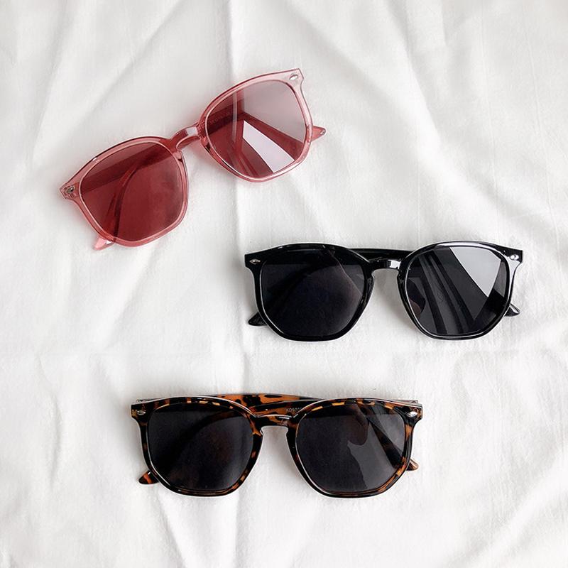 Fashion Square Wild Personality Women's Glasses Polygonal Trend Shade Glasses Unisex Rice Nail Retro Frame Sunglasses