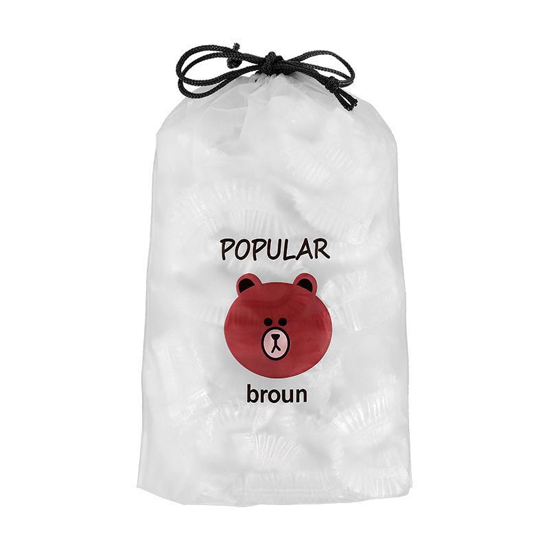 

Бытовые чехлы для хранения продуктов питания для холодильника, антизапаховая пленка для овощей и фруктов Lengthened 42cm (100 pieces) bear costume