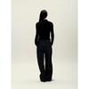Anggae Smocked Pullover Black