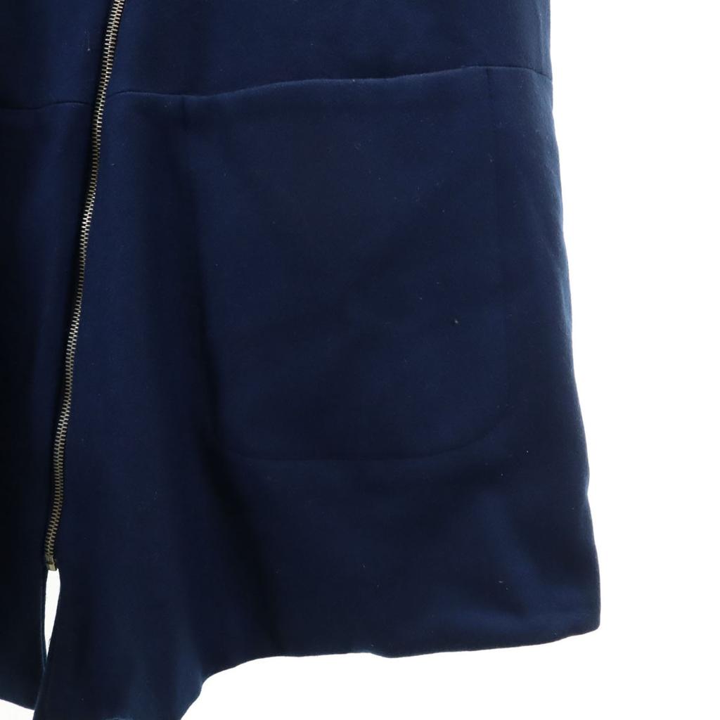 Hui-hui Made In Germany Wool Coat S Navy Women Used