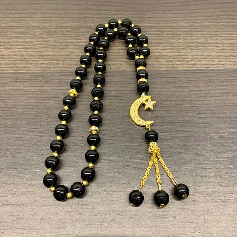 Glass Bead Bracelets Cross Pendants Rosary Bracelets Christian Hand Chain Jewelry for Baptisms Christening Prayer Gift