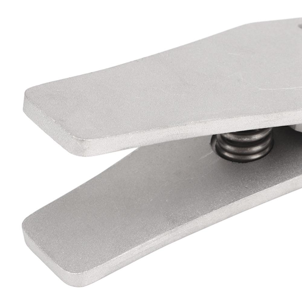 Aluminum Alloy Stringing Clamp Silver Finish Racket Stringing Tool  Badminton Rackets серебряный