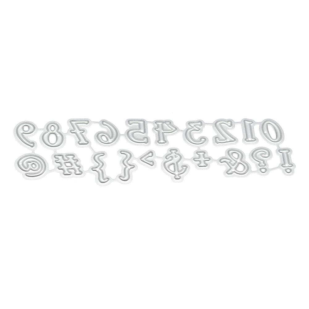 

Металлическая рамка с цифрами, серебристый трафарет для тиснения, режущие штампы для скрапбукинга, бумажного альбома, изготовления открыток серебряный