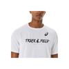 Asics Letter Raglan Crew Neck Short Sleeve T-Shirt Men Tops Bright-White 2091A750-100