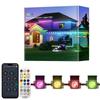 Smart Colorful LED Pathway Lamp with Bluetooth App Voice Control for Indoor/Outdoor Decoration