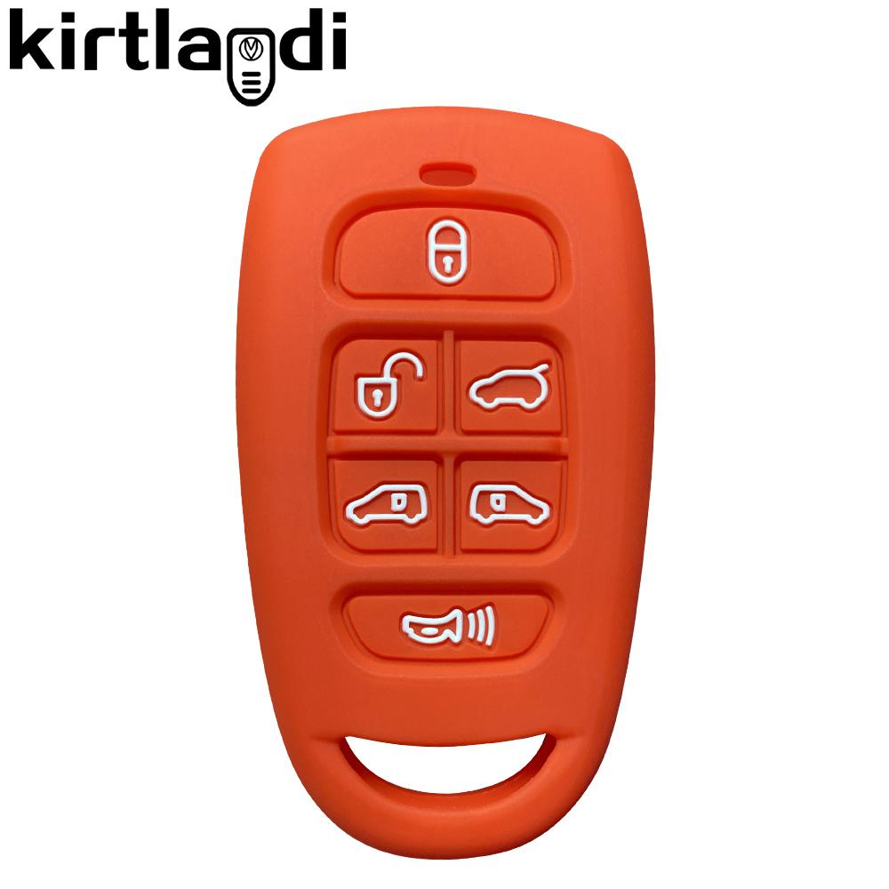 Silikonový obal držák na klíče od auta pro Kia Magentis Carens Sonata sorento rio soul forte pro Hyundai Tucson accent Santa Fe Avante