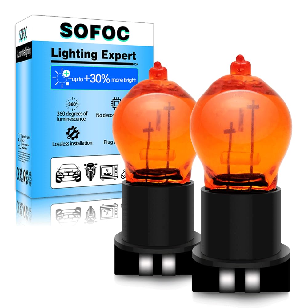 SOFOC PWY24W Automotive Auxiliary Lamp DRL Fog Light Cornering Lamp PWY24W