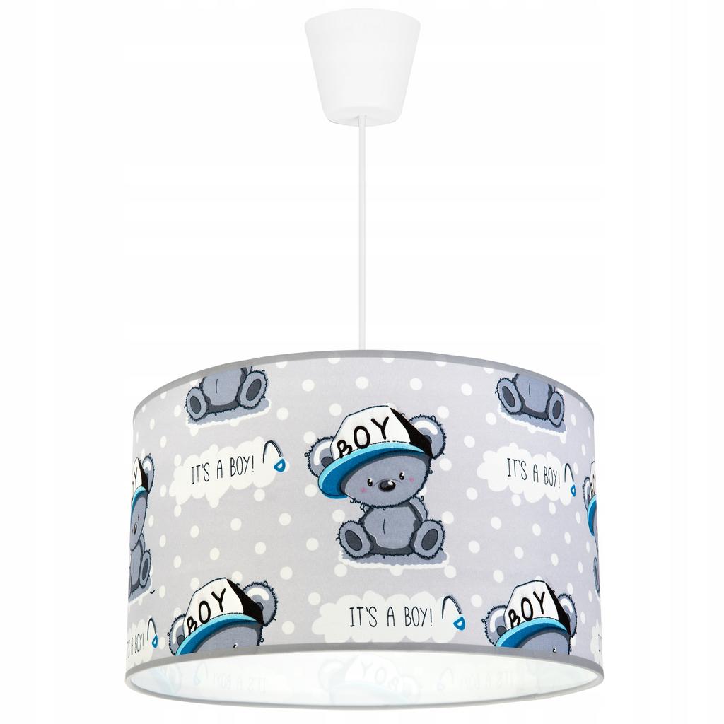 Závěsné stropní svítidlo ve stylu loft pro děti, LED stínidlo