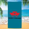 M-Massey Ferguson Towel Polyester Beach Towel Quick Dry Sand Free Bath Towel For Summer Pool Travel Vacation