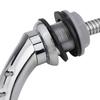 Hose Nozzle With Hose 1PCS Alloy+ABS Nozzles Shampoo Beds Shampoo Bowls Silver Sinks For Hair Salons Shampoo Beds