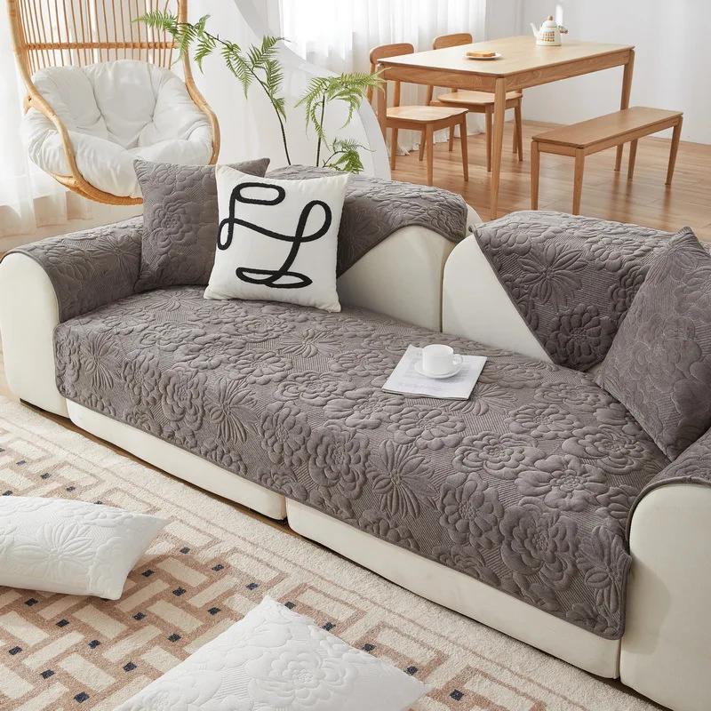 

3D жаккардовый голландский бархатный чехол для дивана, матрас, нескользящий угловой чехол для дивана, осень-зима, универсальная подушка для дивана 30x50cm pillowcase