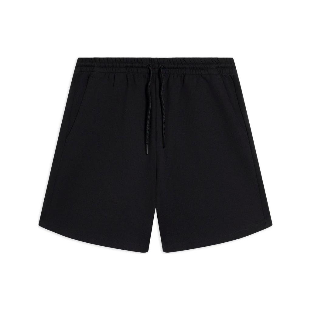 LiNing Loose Drawstring Casual Shorts Men Bottoms Black AKSSA75-3