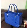 Borse estive carine con buchi Borsa a spalla in EVA Borsa da spiaggia mini in gelatina DIY Borsa a tote