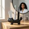 Waterproof 3 Holes Electric Toothbrush Stand Ceramic Electric Toothbrush Holder  Home Use