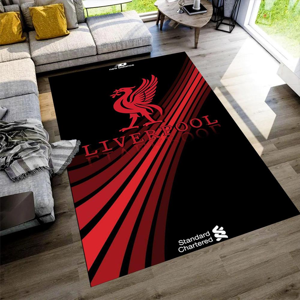 Liverpool Area Rug Suitable for Living Rooms Balcony Dining Room Entryway Antislip Carpet Anime Office Decor Wedding Party Gift