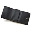 Romeo Crocodile Tri-fold Wallet in Black