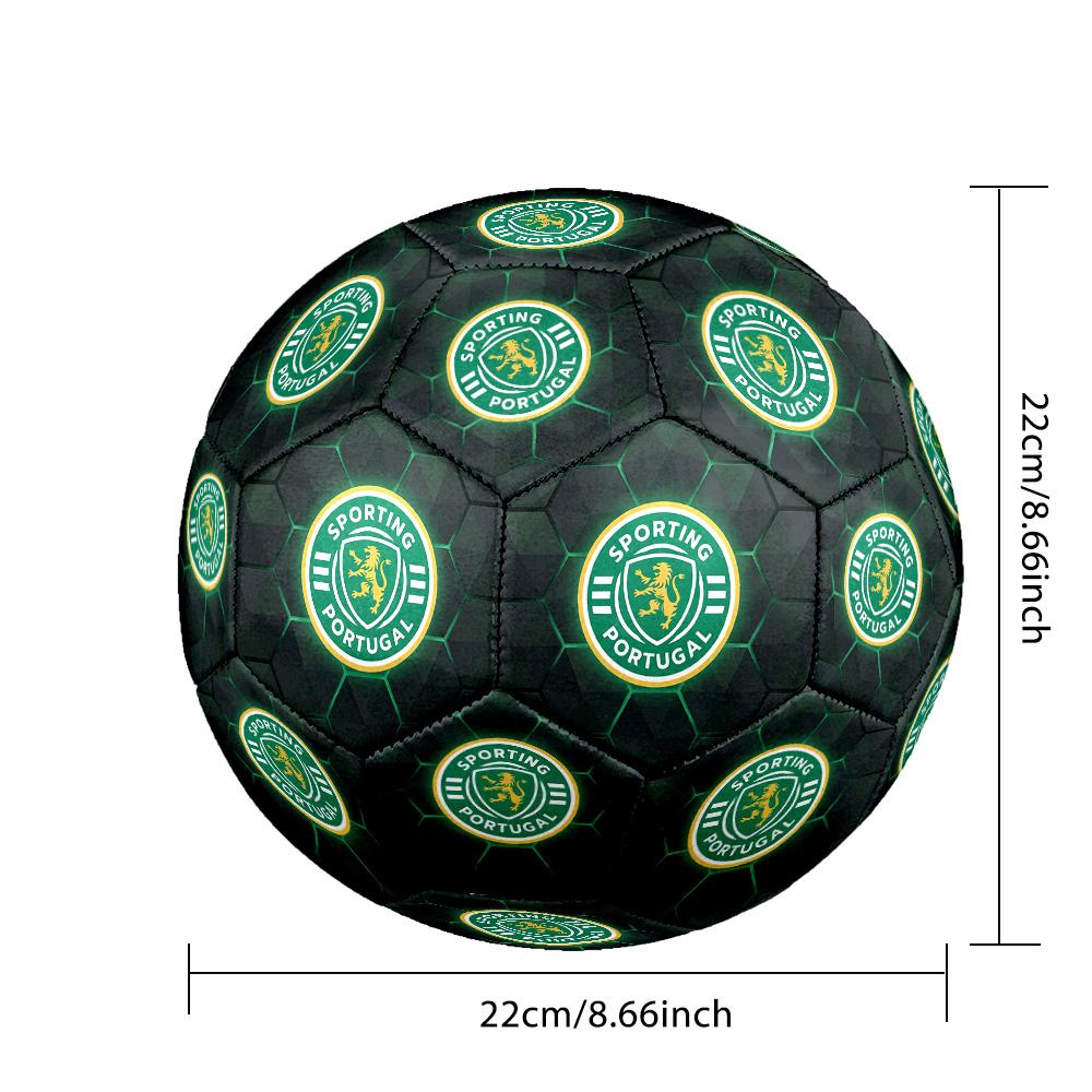 Sporting CP FC Size 5 Standard Football Durable Training Match Soccer Ball for Adult Outdoor Sports