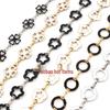 Women's Versatile Double-Sided Drip Oil Waist Chain Belt, Metal and Leather, Plus Size, Decorative for Dresses and Pants
