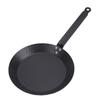 Carbon Steel Skillet Nonstick Frying Pan Smokeless Comfortable Grip Indoor Outdoor Cooking for Steak Egg Fish Vegetable