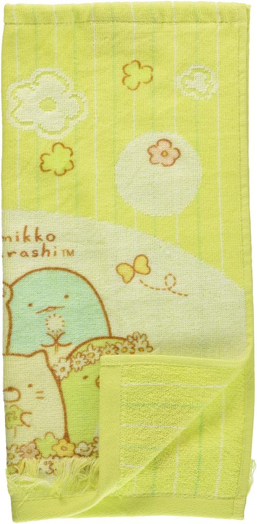 Marushin Sumikko Gurashi Hand Honwaka Available in 3 6575010100 Towel, Sumikko, Cotton, Sizes,