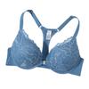 Exclusive for Lace French Sexy Gathering Large Size Bra Adjustable Comfortable Front Buckle Beautiful Back Underwear
