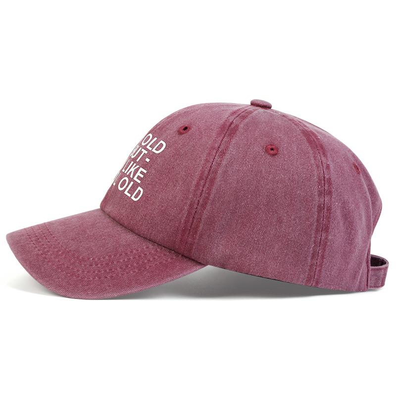 Letter printed baseball cap for both men and women, suitable for daily casual fashion, versatile outdoor sun protection hat